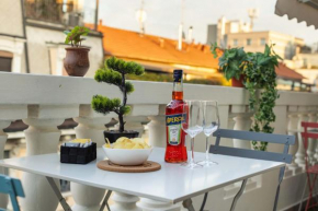 Milano City Life Elegant Penthouse with terrace, wi-fi Netflix, Subway